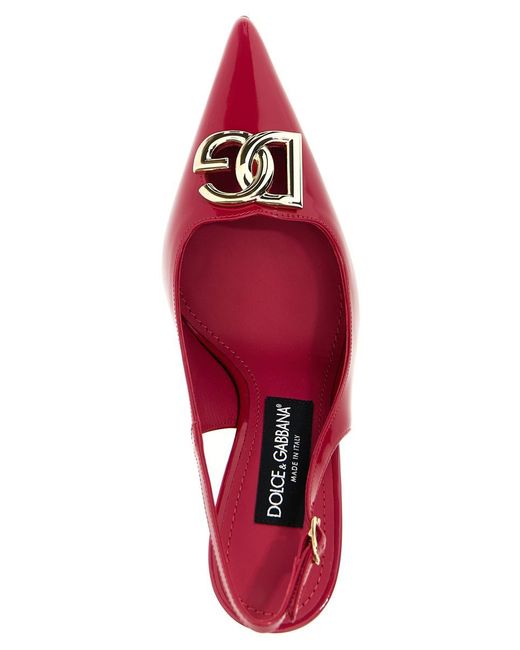Dolce & Gabbana Red Lollo Pumps