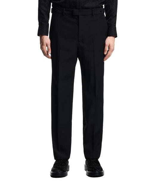 Emporio Armani Black Trousers for men