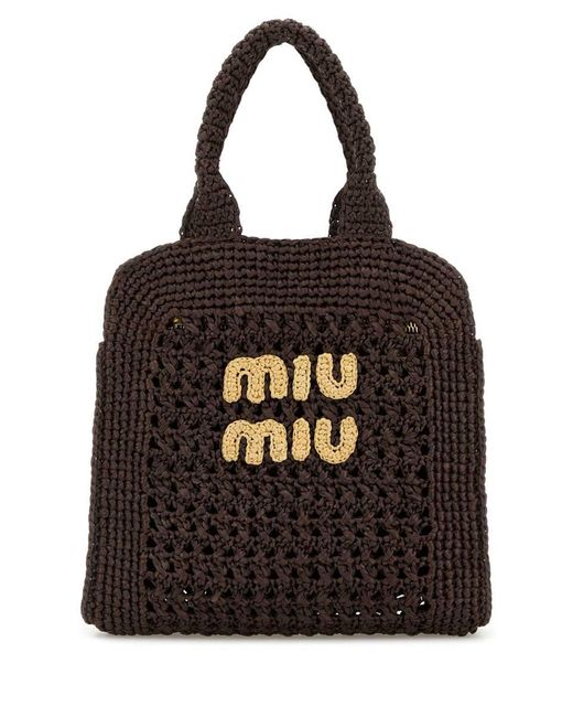 Miu Miu Black Handbags.
