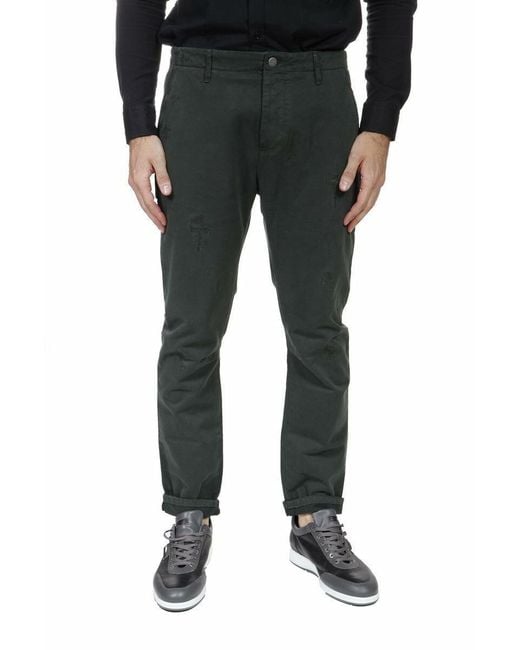 Daniele Alessandrini Black Jeans Trouser for men