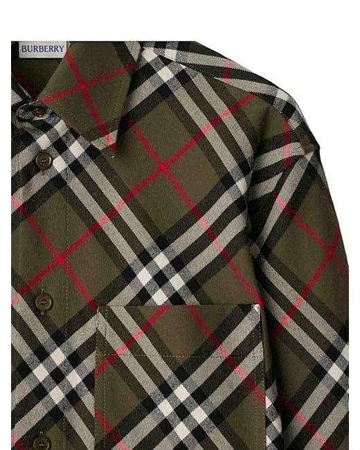 Burberry Gray Topwear for men