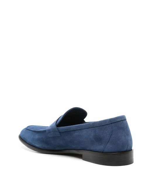 Paul Smith Blue Almond Toe Shoes for men