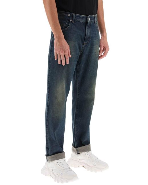 Balmain Blue Vintage Jeans for men