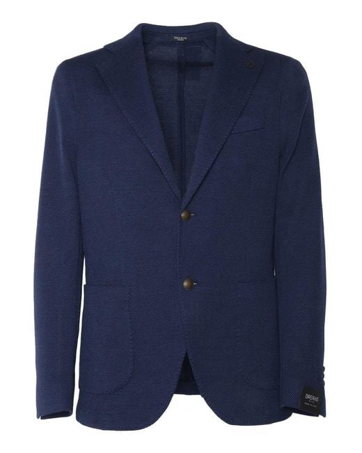 BRERAS Milano Blue Jacket for men