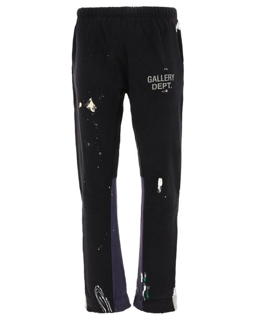 GALLERY DEPT. Black Drawstring Trousers for men