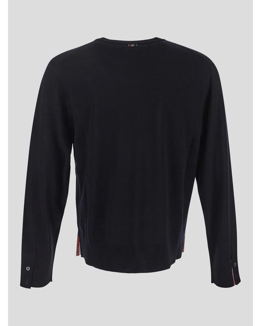 Thom Browne Blue Jersey Knit for men