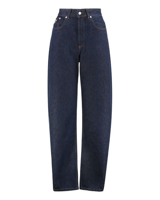 Lois Blue Hera Straight Leg Jeans