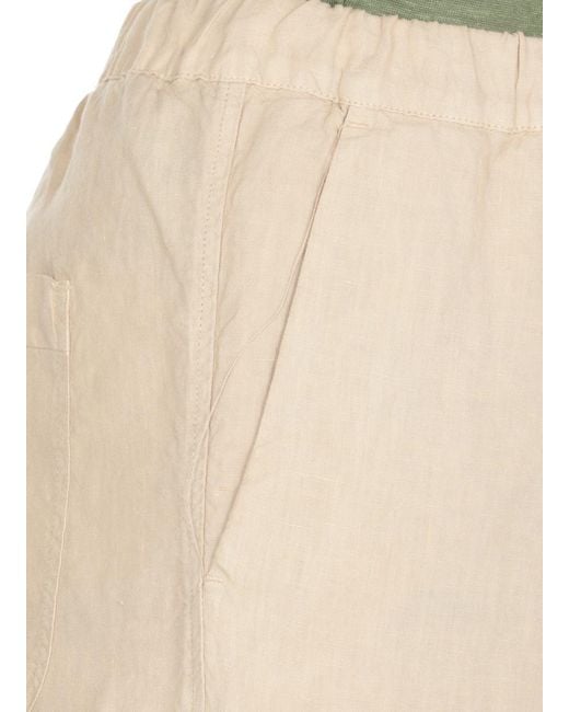 120% Lino Natural Trousers for men