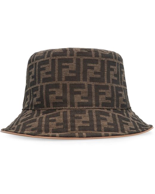 Fendi Brown Bucket Hat