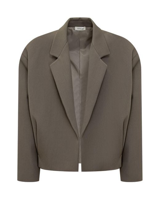 Fear Of God Green Taupe Short Blazer for men