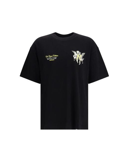 Represent Black T-shirts for men