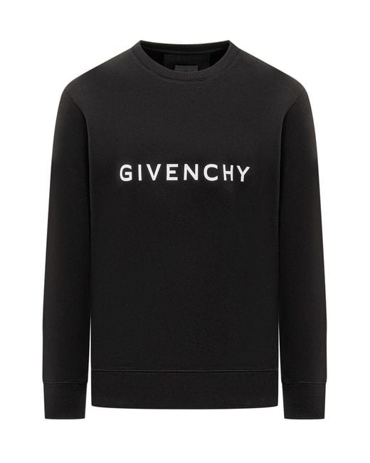Givenchy Slim Fit Sweatshirt in Black for Men Lyst Australia