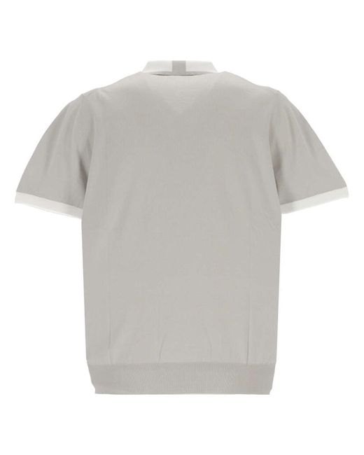 Kiton Gray T-shirts And Polos for men