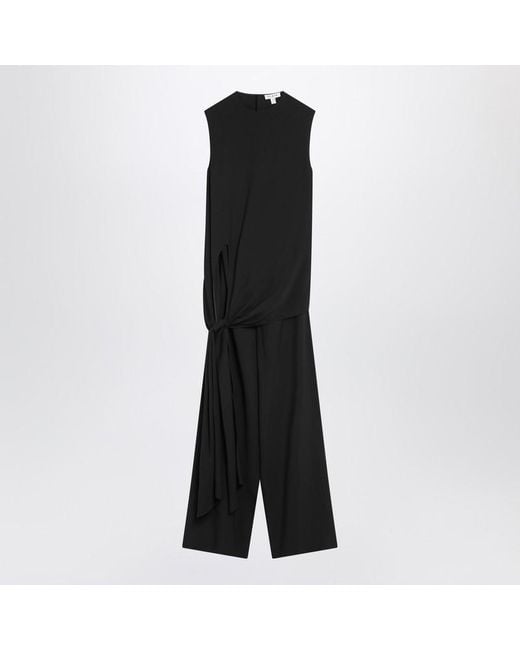 Alaïa Black Full Jumpsuit With A Belt