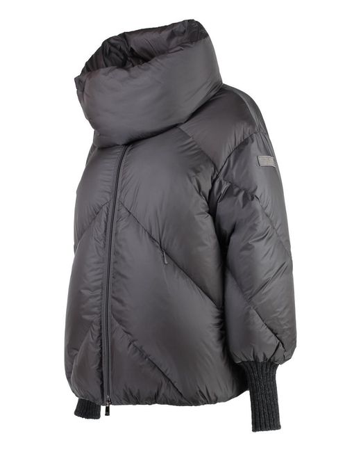 Tatras Black Risha Full Zip Down Jacket