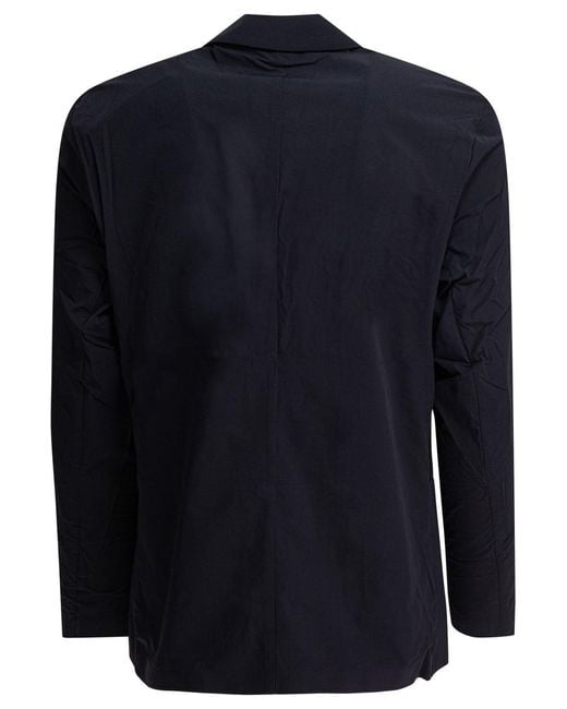 Norse Projects Blue "Emil Travel Light" Blazer Jacket for men