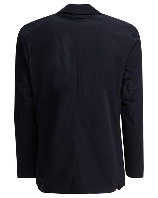 Norse Projects Blue "Emil Travel Light" Blazer Jacket for men