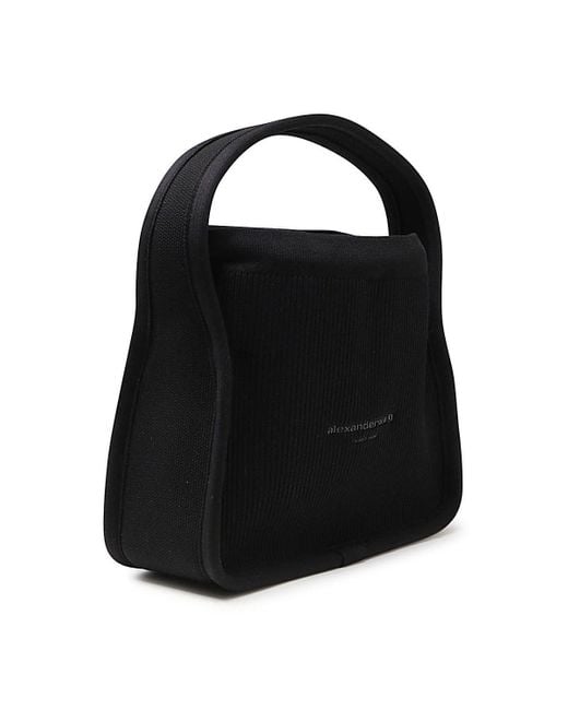 Alexander Wang Black Cotton Ryan Handbag
