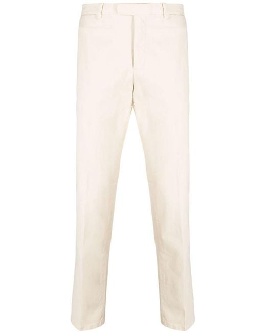 Boglioli Natural Cotton Chino Trousers for men