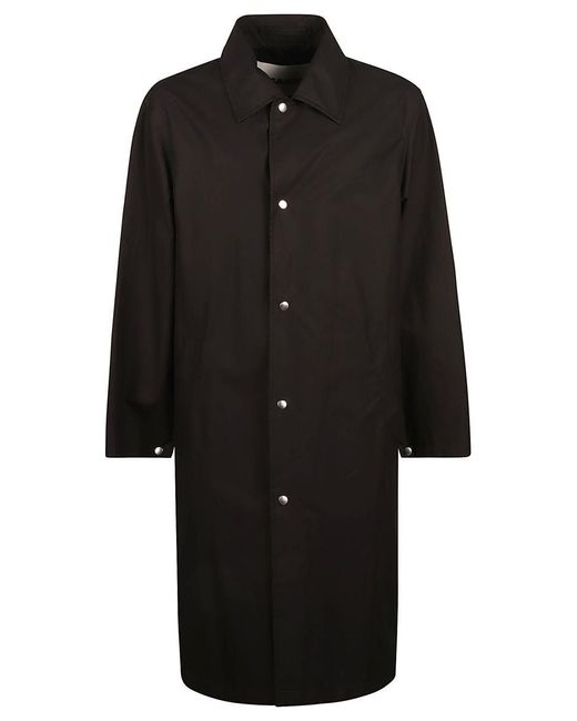 Jil Sander Black Coats for men