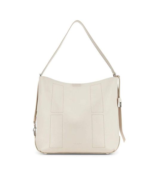Hocket Medium Leather Hobo Bag