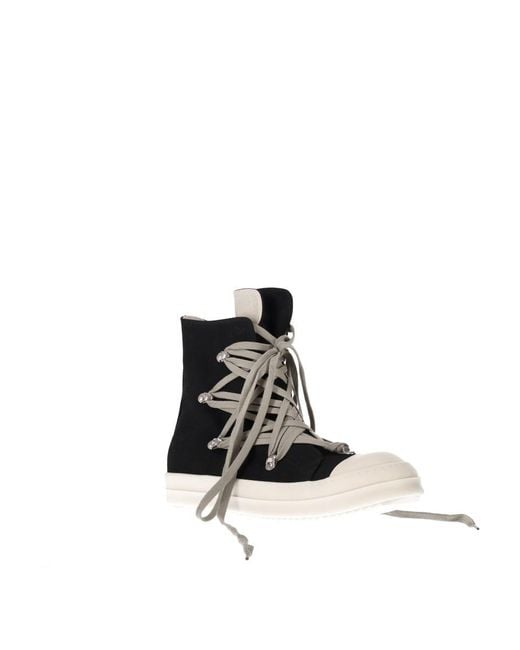 Rick Owens White Drkshdw Megalace Sneaks for men