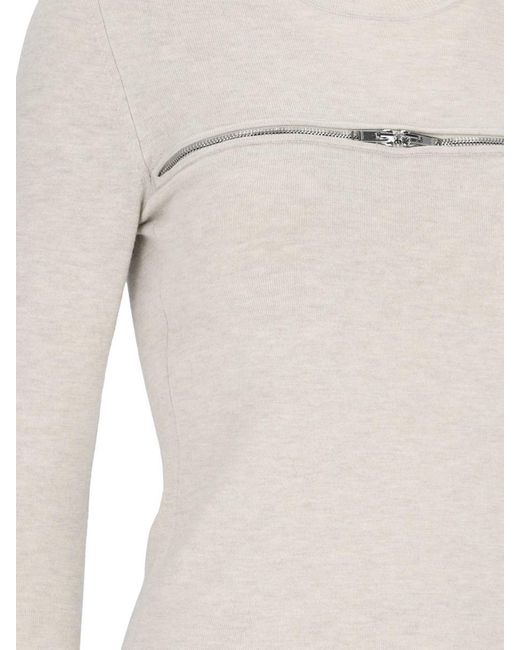 Isabel Marant White Wool Blend Sweater