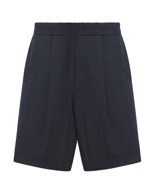 Giorgio Armani Blue Bermuda Shorts for men