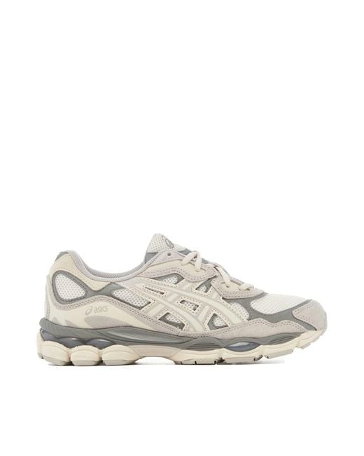 Asics White Sneaker Gel Nyc Grigio Crema