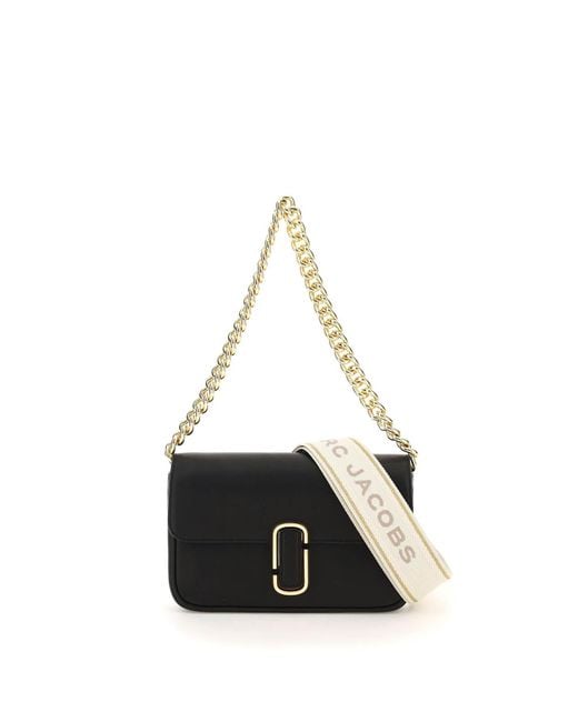 Marc Jacobs Leather 'the J Marc Shoulder Bag' in Black Lyst Australia