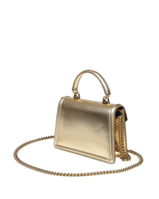 Dolce & Gabbana Metallic Small Devotion Bag