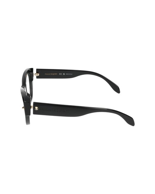 Alexander McQueen Black Eyeglasses