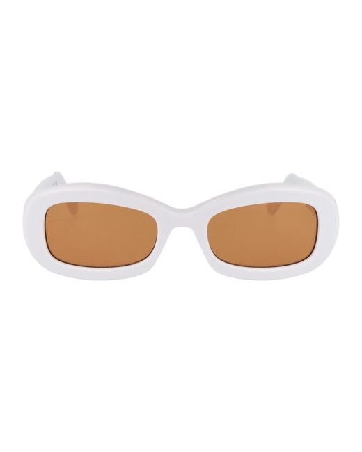 Gcds White Sunglasses