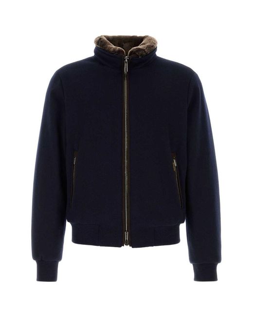 Moorer Blue Jackets And Vests for men