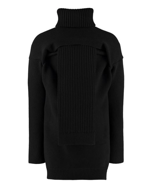 Bottega Veneta Black Wool Blend Sweater for men