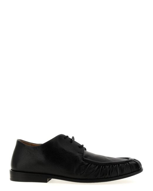 Marsèll Black Mocassino Lace Up Shoes for men