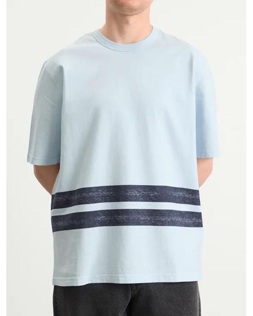 Stone Island Blue T-Shirts And Polos for men
