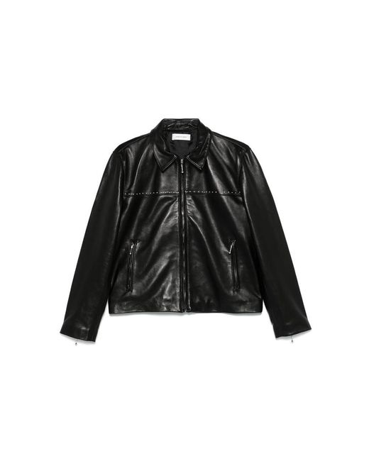 Ernest W. Baker Black Outerwears for men