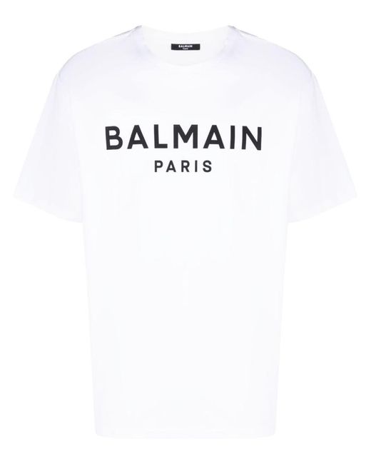 Balmain White T-Shirts & Tops for men