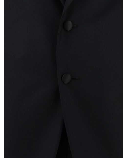 Valentino Black Suits for men
