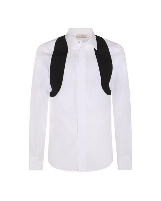 Alexander McQueen Shirts White for men