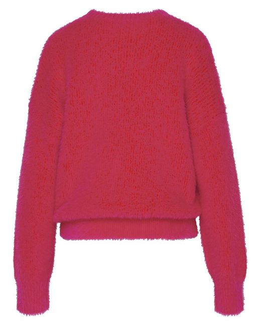 Stella McCartney Red Pink Rws Wool Blend Sweater