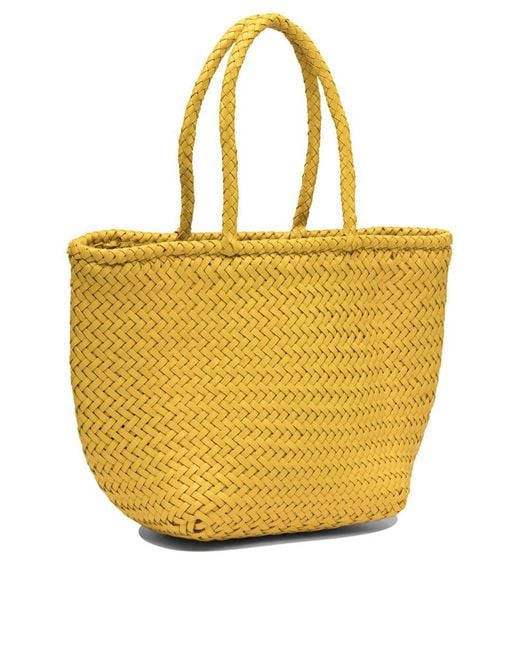 Dragon Diffusion Yellow Grace Basket Small Diagonal 2x Jump Basket 37x25x17 Cm