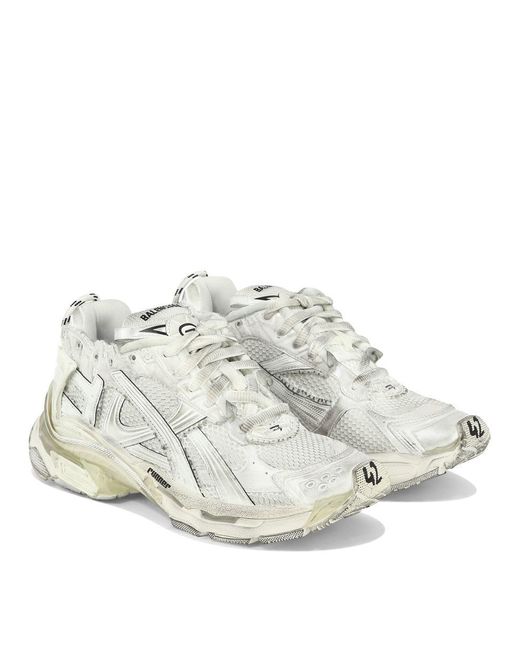 Balenciaga White "Runner" Sneakers for men