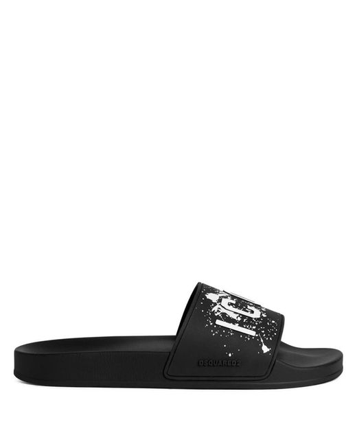 DSquared² Flat Shoes Black for men