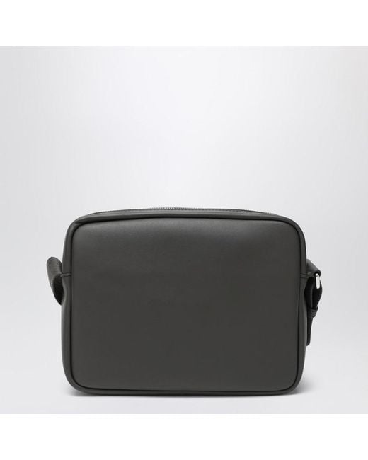 Loewe Gray Dark Media Pebble Shoulder Bag for men