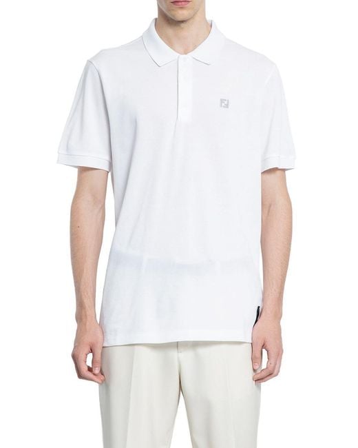 Fendi White T-Shirts & Tank Tops for men