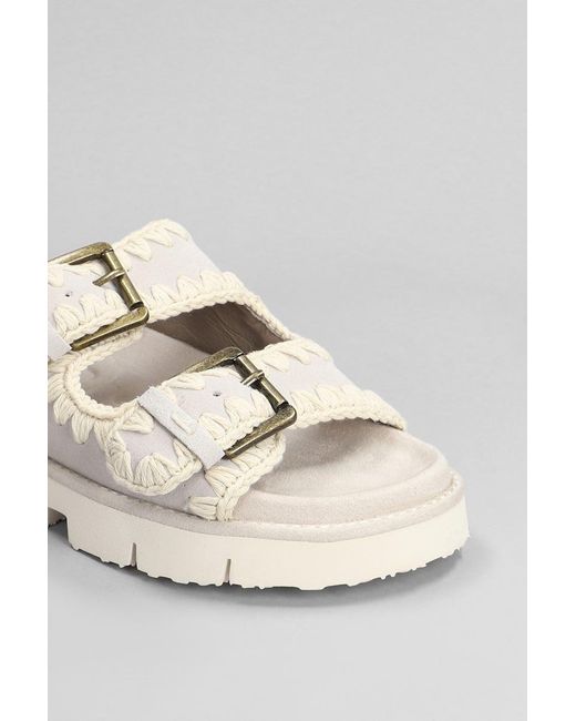 Mou Gray New Bio Slipper-mule