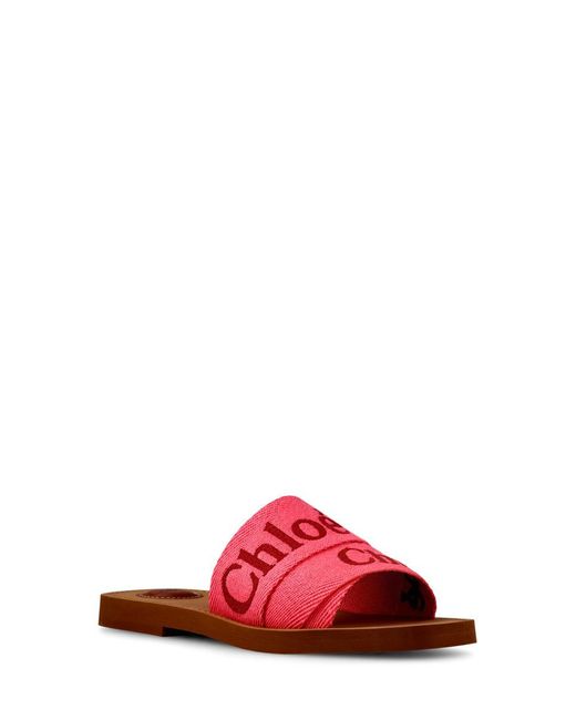 Chloe sandals pink sale