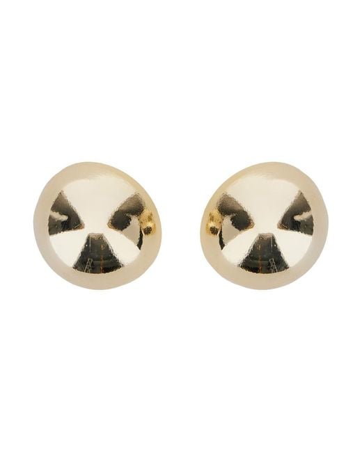 ピアス SILVIA GNECCHI SS25 SADE EARRINGS (OR002 SILVER) Silvia Gnecchi 'Sade' Metallic Earings With Rear Closure And